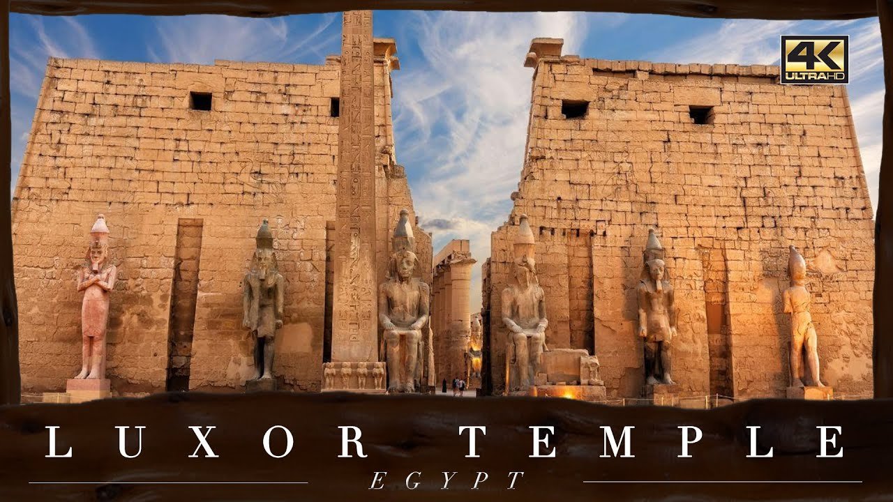 Luxor Temple, Luxor ● Egypt 🇪🇬【4K】Travel Video