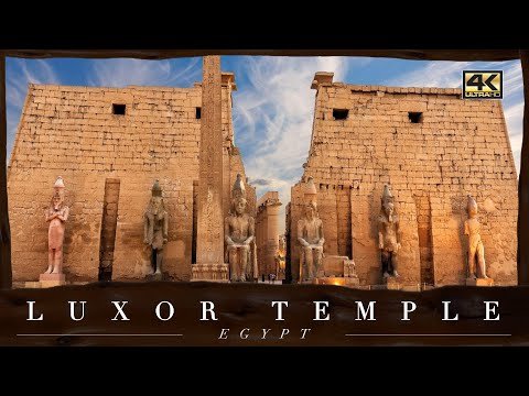 Luxor Temple, Luxor [4K] ● 🇪🇬 Egypt [2022]