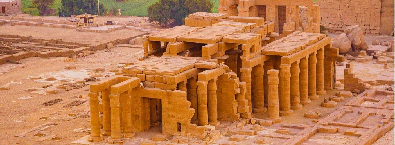 The Ramesseum temple