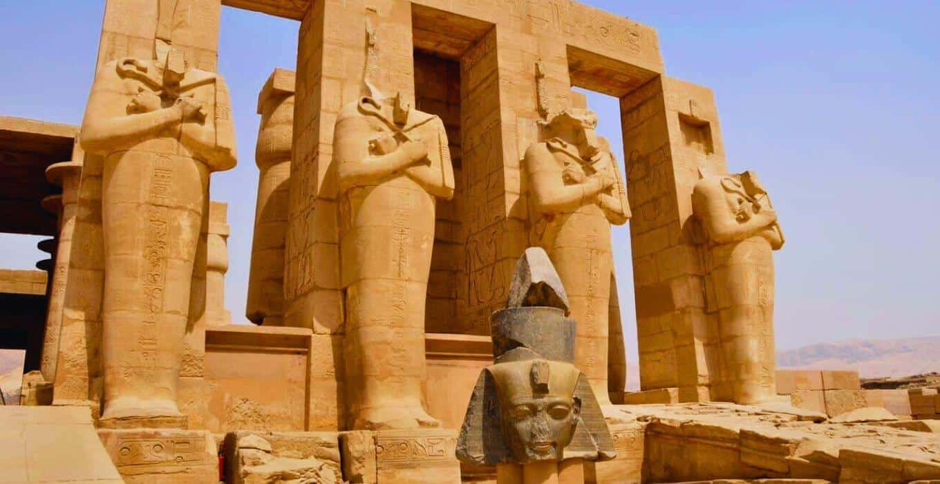 The Ramesseum temple