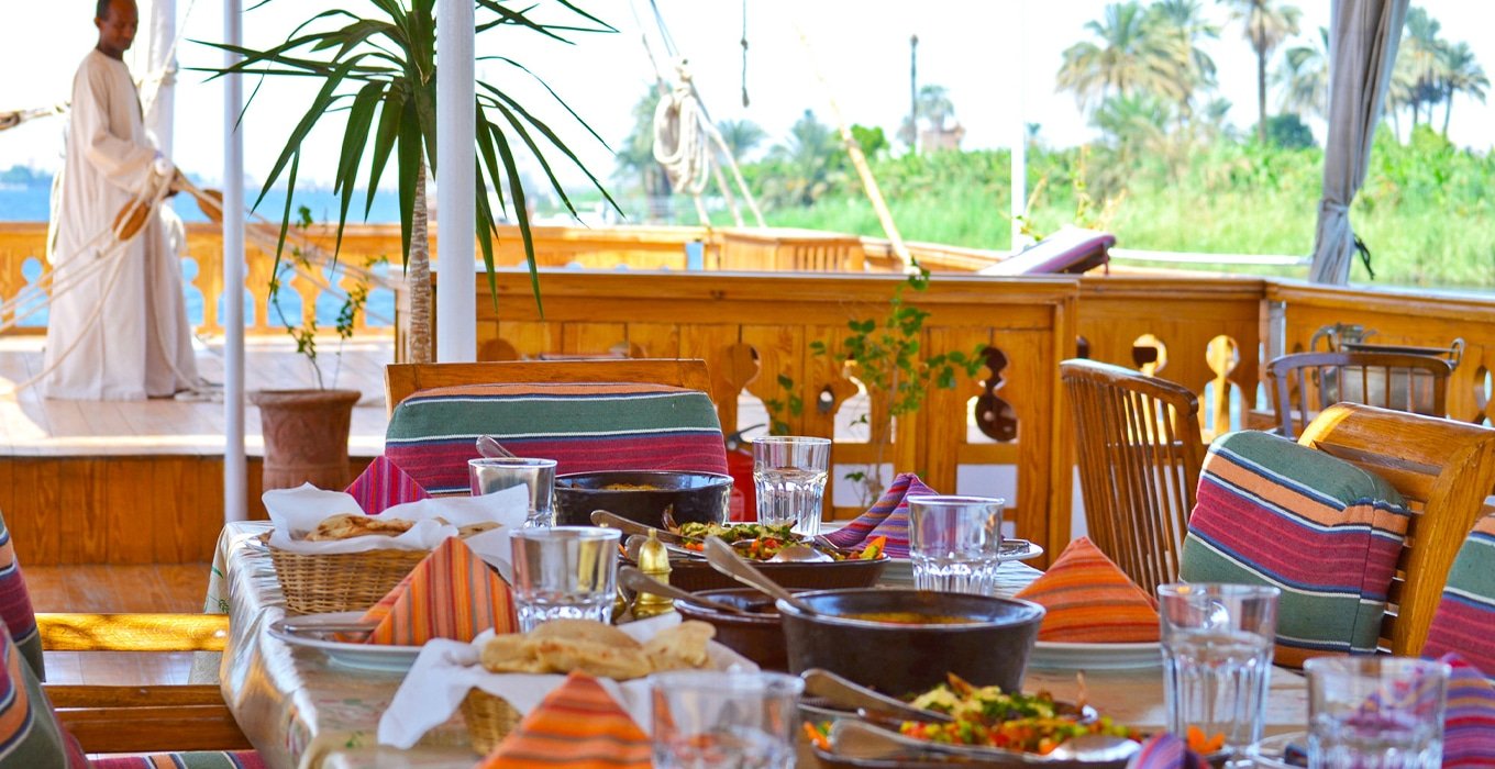 Food on Nile Cruise