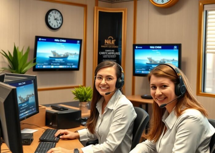 247 support team for Nile cruise bookings