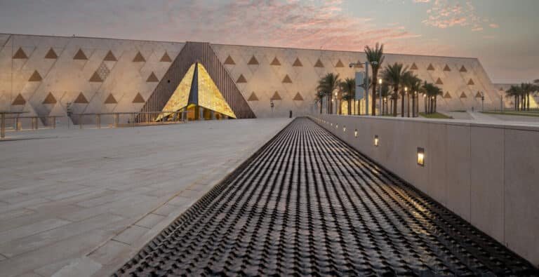 A-picture-of-the-Grand-Egyptian-Museum-from-the-outside