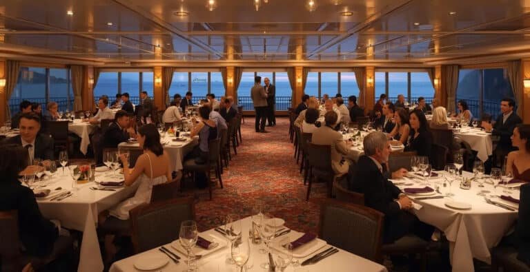A-wonderful-photo-of-a-group-of-people-eating-on-a-cruise.