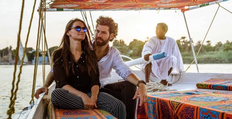 A-wonderful-photo-of-the-couple-on-a-felucca-on-the-Nile-River. (1)