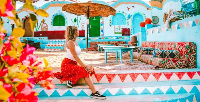 A-wonderful-picture-of-the-Nubian-village-in-Aswan